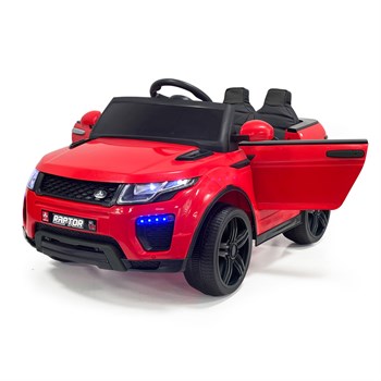 Akar Raptor Uzaktan Kumandalı Akülü Araba 12 Volt Kırmızı