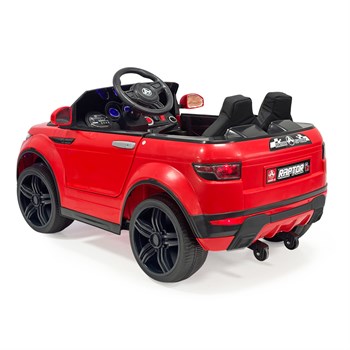 Akar Raptor Uzaktan Kumandalı Akülü Araba 12 Volt Kırmızı