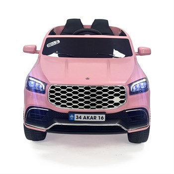 Akar Rıder Uzaktan Kumandalı Akülü Araba Pembe