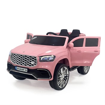 Akar Rıder Uzaktan Kumandalı Akülü Araba Pembe