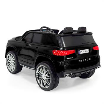 Akar Voyage GT Uzaktan Kumandalı 4X2 12 VOLT Akülü Araba Siyah