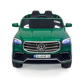 Akar Wınner Komandalı 12 Volt Akülü Araba Zümrüt Yeşili