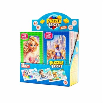 Altıntaş Oyuncak Puzzle Bricks Yeni Nesil Yapboz Karma Renk