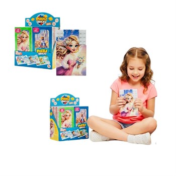 Altıntaş Oyuncak Puzzle Bricks Yeni Nesil Yapboz Karma Renk