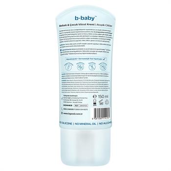 B-Good b-baby Bebek ve Çocuk Vücut Kremi Atopik Ciltler 150 ml