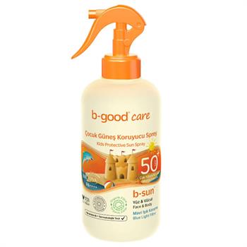 B-Good b-sun Spf50+ Çocuk Koruyucu Güneş Spreyi 150 ml
