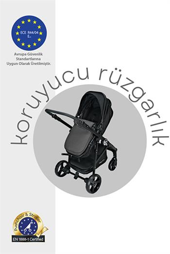 Baby Care Bc-370 Alfa Travel Sistem Bebek Arabası Antrasit