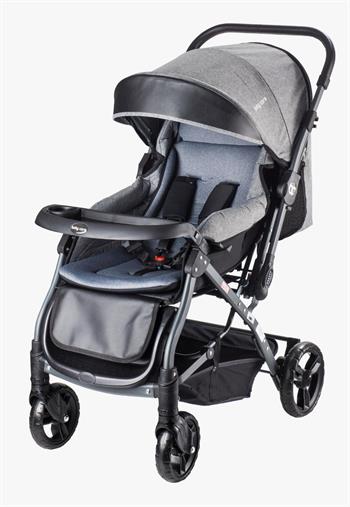 Baby Care Bc-65 Capron Çift Yönlü Puset Gri ( D )
