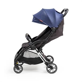 Baby2go 2416 Tulipa Kabin Boy Otomatik Katlanan Bebek Arabası Siyah