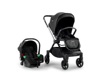 Baby2go Avian Akıllı  360 Teker Travel Sistem Bebek Arabası Siyah Yeni Ürün