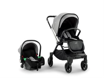 Baby2go Avian Akıllı  360 Teker Travel Sistem Bebek Arabası Gri Yeni Ürün