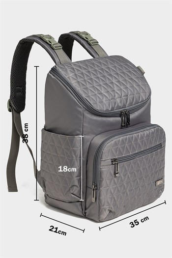 Baby2Go Go Bag Vıctorıa  Anne Bebek Bakım Çantası (Grı)