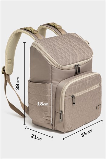 Baby2Go Go Bag Vıctorıa  Anne Bebek Bakım Çantası (Vızon)