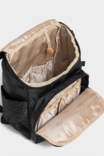 Baby2Go Go Bag Vıctorıa Anne Bebek Bakım Çantası (Sıyah)