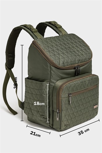 Baby2Go Go Bag Vıctorıa  Anne Bebek Bakım Çantası (Hakı Yesıl)