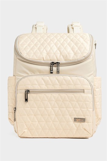 Baby2Go Go Bag Vıctorıa  Anne Bebek Bakım Çantası (Krem)