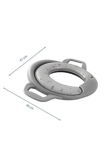 Babyjem 064 Mega Klozet Adaptörü Soft Gri