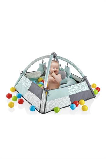 Babyjem 3 Fonksiyonlu Bebek Oyun Jimnastik Halısı Gül Kurusu 690