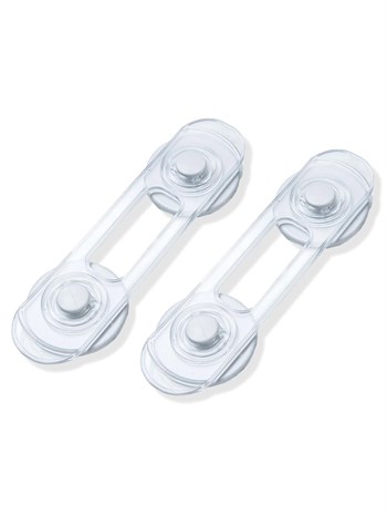 Babyjem 894 Mini Çok Amaçlı Kilit Çoklu Paket / Şeffaf / 12 Adet