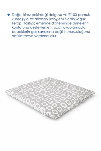Babyjem 934 Kiraz Çekirdekli Sıcak/soğuk Terapi Yastığı