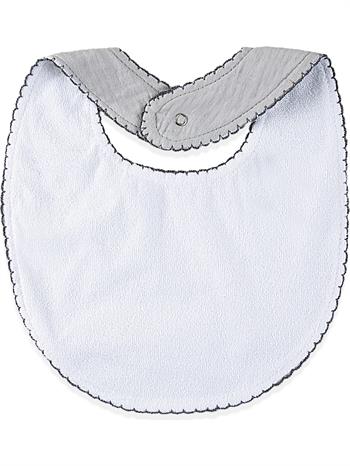 Babyjem Bürümcük Müslin Önlük Gri 811