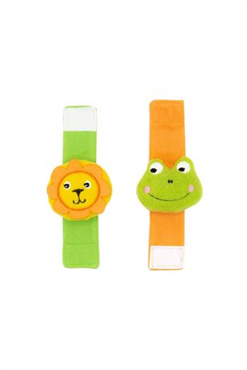 Babyjem Çıngıraklı Çorap Ve Bileklik Aslan-Kurbağa 471