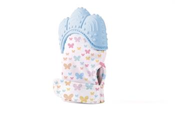 Babyjem Diş Kaşıyıcı Eldiven Mavi 526