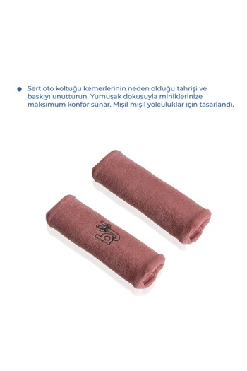 Babyjem Emniyet Kemeri Boyun Koruyucu Bj Gül Kurusu 349