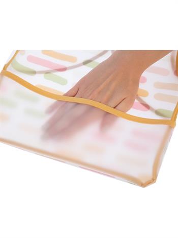 Babyjem Leke Tutmaz Giymeli Önlük Pastel Şeritler 839
