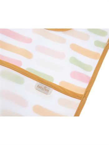 Babyjem Leke Tutmaz Önlük Pastel Şeritler 840