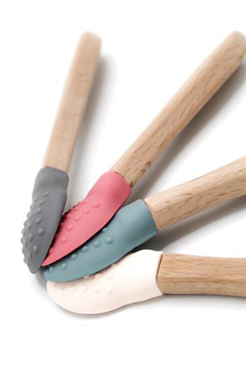 Babyjem Silikon Kaşık Pudra