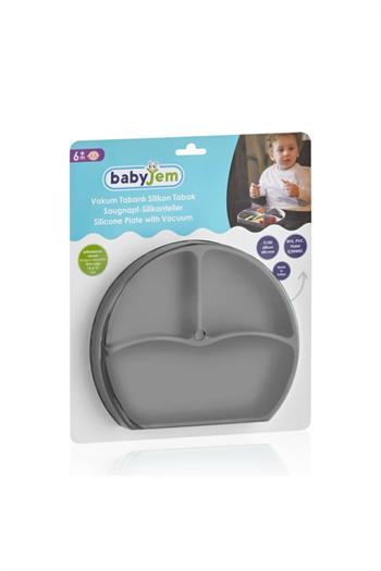 Babyjem Silikon Tabak Gri 715