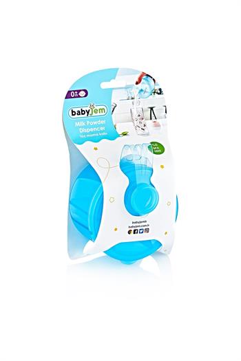 Babyjem Toz Mama Kabı Mavi 496