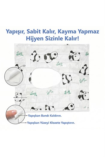 Babymond J-28 Tek Kullanımlık Yetişkin Ve Çocuklar İçin  Tuvalet Örtüsü