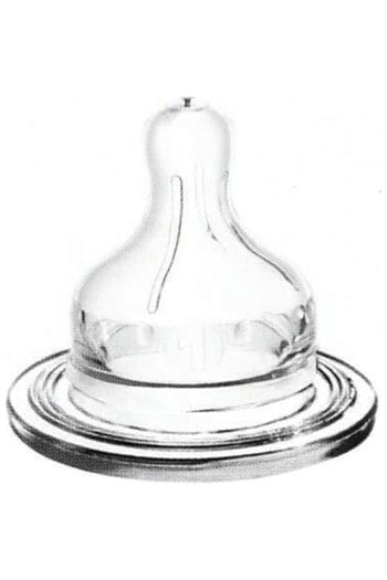 Babytime Bt102 Silikon Geniş Ağızlı Biberon Emziği No:1