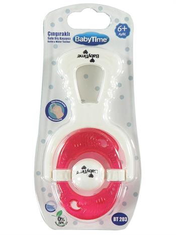 BabyTime Çıngıraklı Sulu Diş Kaşıyıcı BT203