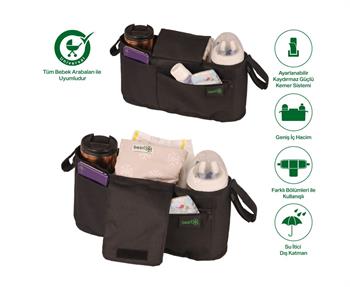 Been Baby Stroller Organızer Bag/bebek Arabası Organizer Çanta Black