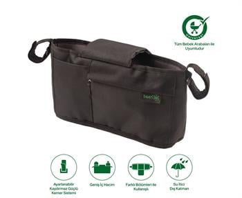 Been Baby Stroller Organızer Bag/bebek Arabası Organizer Çanta Black