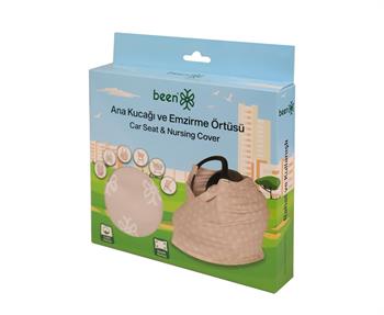 Been Car Seat & Nursıng Cover/ana Kucağı Ve Emzirme Örtüsü Beıge