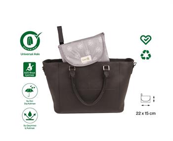 Been Portable Dıaper Changıng Mat/pratik Alt Açma Matı Gri