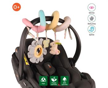 Been Spıral Stroller Toy/spiral Puset Oyuncağı Multıcolor