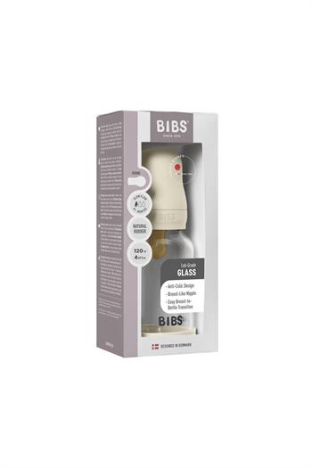 Bibs Baby Bottle Comp. Set Biberon Ivory 120 ml