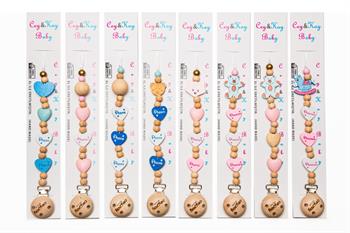 Cey&Kay Ahşap Emzik Zinciri