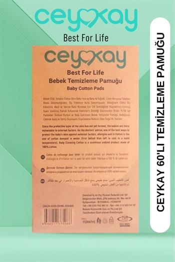 Cey&Kay Bebek Temizleme Pamuğu