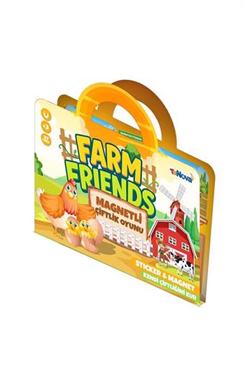 Cey&kay Manyetik Çiftlik Oyun Seti 87 parça