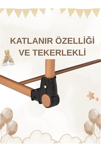 Ciciko C-1160 Gold Plus Anne Yanı Beşik Gri