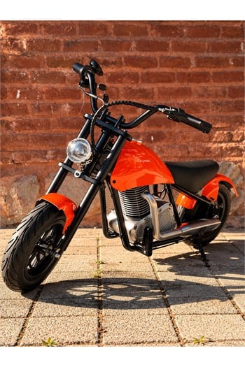 CityMate 36V 180W Chopper Akülü Motor Elden Gazlı Dumanlı Şişme Lastikli Lityum pilli CMT, one size Turuncu