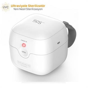 59S S6 Ultraviyole (UVC) Mini Sterilizasyon Kutusu - Beyaz