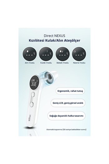 Direct NEXUS Dual Kulak&Alın Ateş Ölçer
