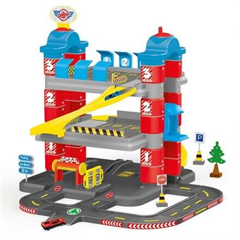 Dolu 3 Katlı Otopark Oyun Seti